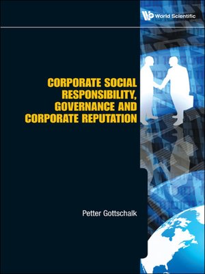 cover image of Corporate Social Responsibility, Governance and Corporate Reputation